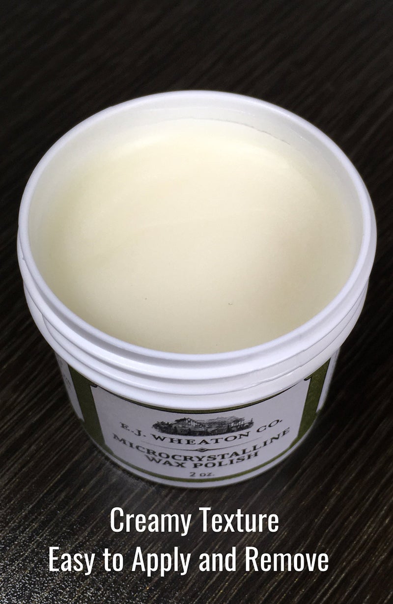 E.J. WHEATON CO. E.J. Wheaton - Microcrystalline Wax Polish, Preserves and Protects Metal, Leather and Wood Surfaces, Made in USA (8 oz.) - Image 4